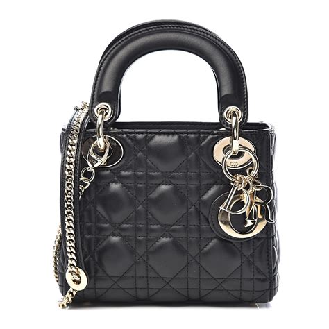 lady dior small singapore|Mini Lady Dior Bag Black Cannage Lambskin .